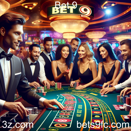 Experimente a Emoção do Cassino Ao Vivo na Bet 9